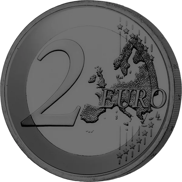 Édition Artiste 2 euros Darts comme Édition Golden Enigma