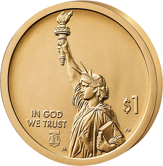 1 Dollar USA Innovation américaine - Californie Steve Jobs 2026