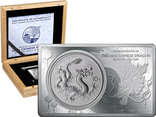 10 Yuans Chine Dragon Chinois Édition Premium 2026