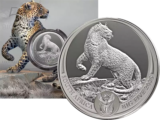 5 Rands Afrique du Sud Big Five - Léopard 2026