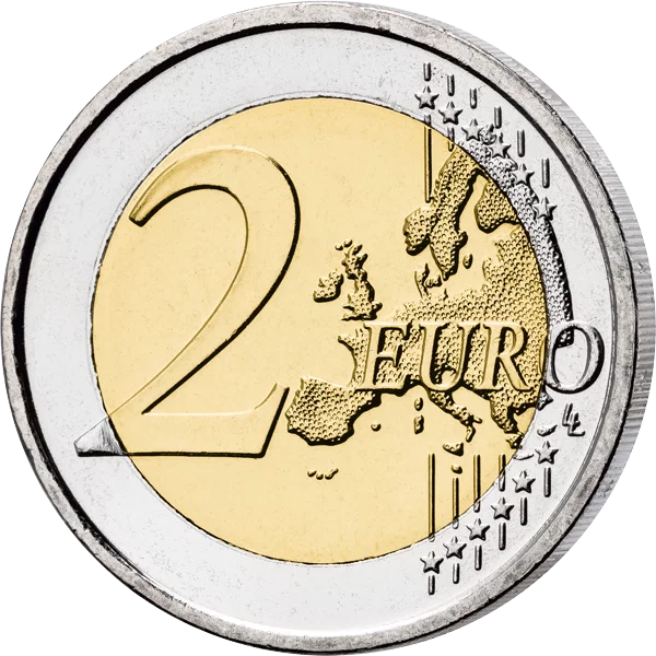 Monastère de Poblet, 2 euros, Espagne, patrimoine mondial de l'UNESCO, 2026, avec application couleur
