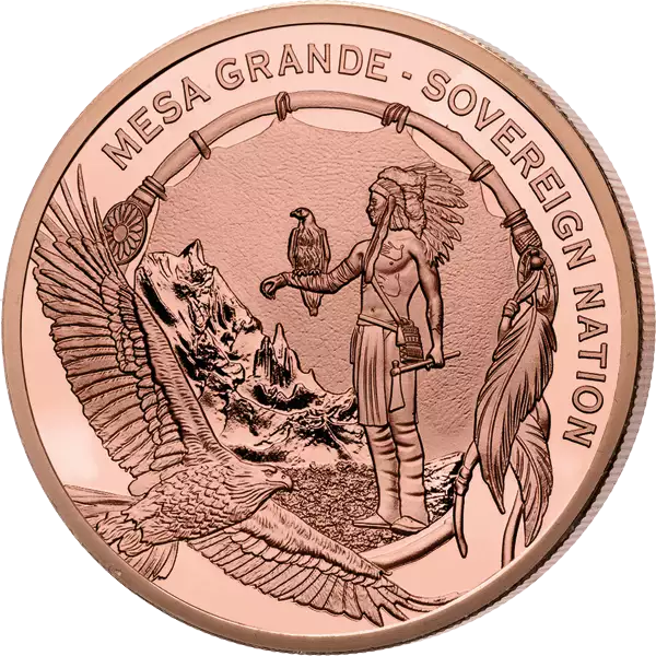 Plume d'aigle Mesa Grande 2026 (1 dollar américain)