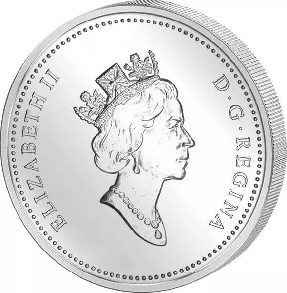 Pièce de 1 dollar canadien commémorant les 175 ans du premier voyage en diligence (1992), qualité Belle Épreuve