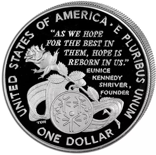 Pièce de 1 dollar américain Eunice Shriver 1995