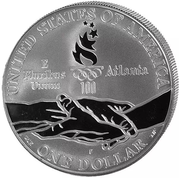 Billet de 1 dollar américain pour les Jeux olympiques d'Atlanta de 1995 (Cyclisme)