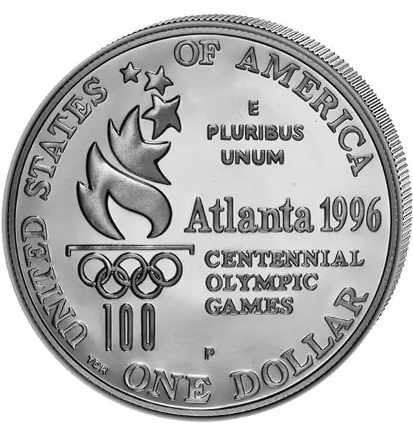 Billet de 1 dollar américain pour les Jeux olympiques d'Atlanta (aviron) de 1996