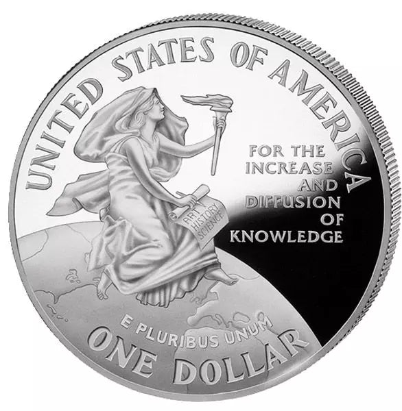 1 dollar américain – 150 ans de la Smithsonian Institution, 1996