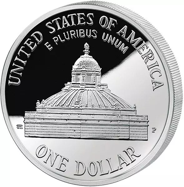 Pièce de 1 dollar américain commémorant le 200e anniversaire de la Bibliothèque du Congrès (2000)