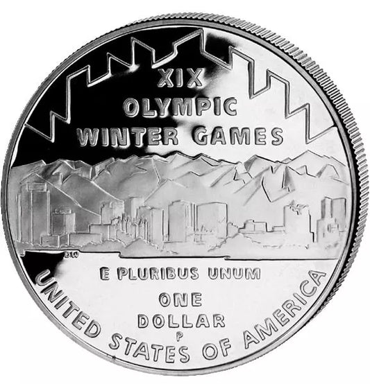 1 dollar américain Jeux olympiques de Salt Lake City 2002