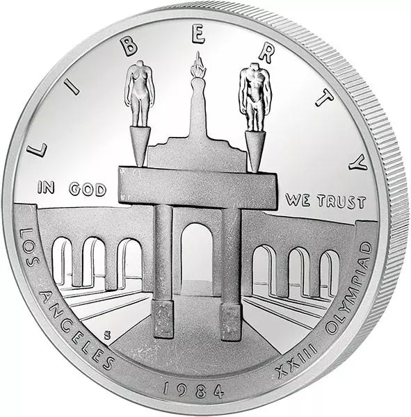 1 dollar États-Unis Stade Los Angeles 1984