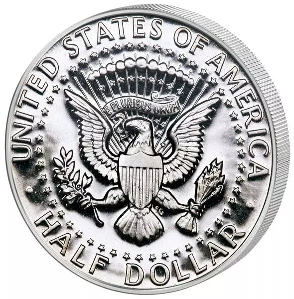 Pièce de 50 cents américains à l'effigie de John F. Kennedy (1965-1970)