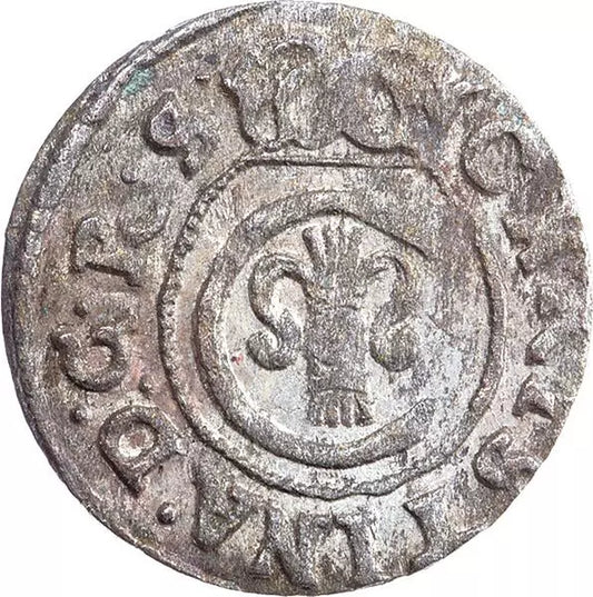 Schilling Riga Reine Christine de Suède 1632-1654