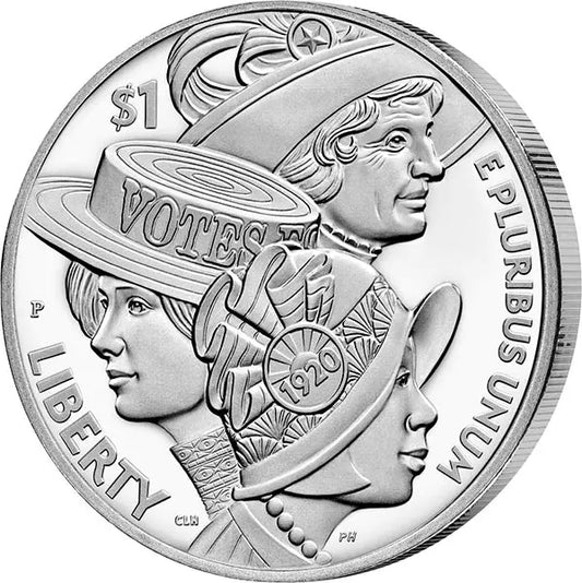 1 dollar américain pour 100 ans de suffrage féminin (2020)