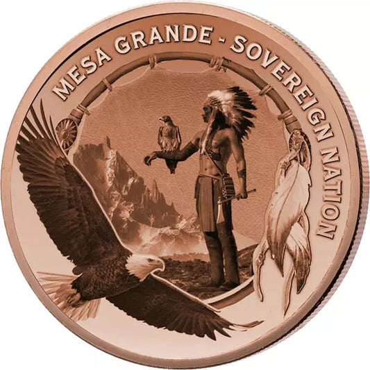 1 dollar américain Mesa Grande Devils Tower 2023