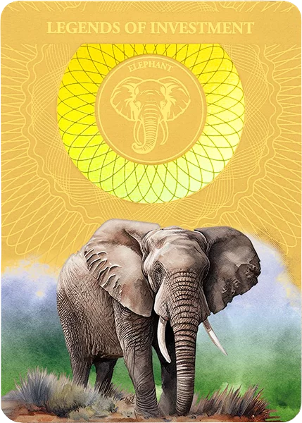 50 Tala Samoa Légendes de l'investissement : Noble Note - Éléphant 2025