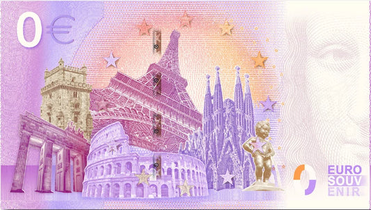 Billet de 0 euro Allemagne Wilhelm Busch - Farces de Max et Moritz 2024