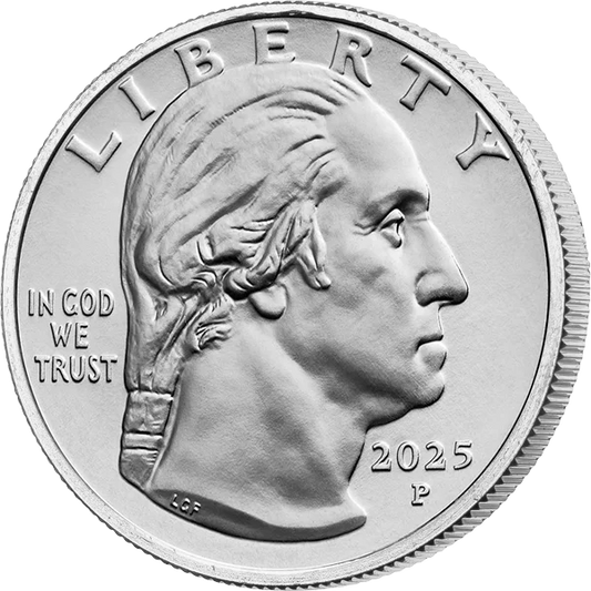 Pièce de 25 cents américains, à l'effigie d'une femme américaine, Ida B. Wells, 2025