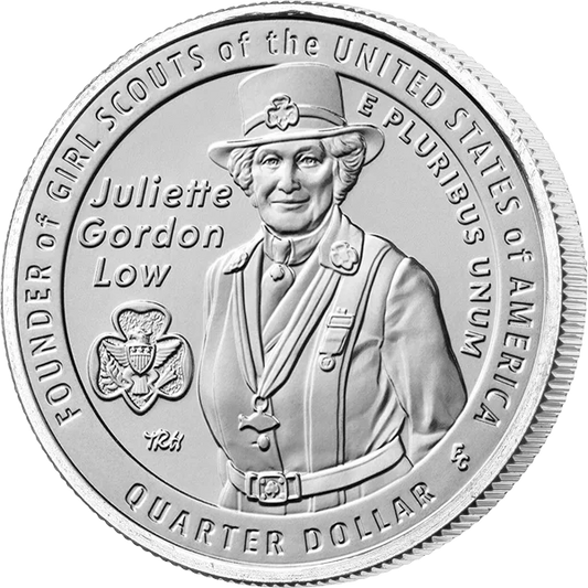 Pièce de 25 cents américains – Juliette Gordon Low 2025