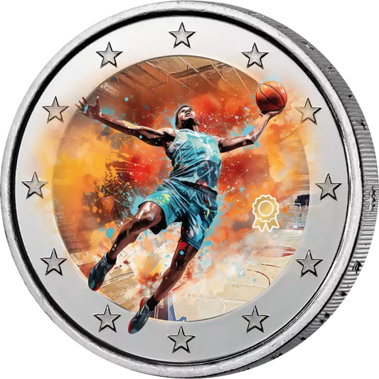 Édition Artiste 2 Euros Sport Basket