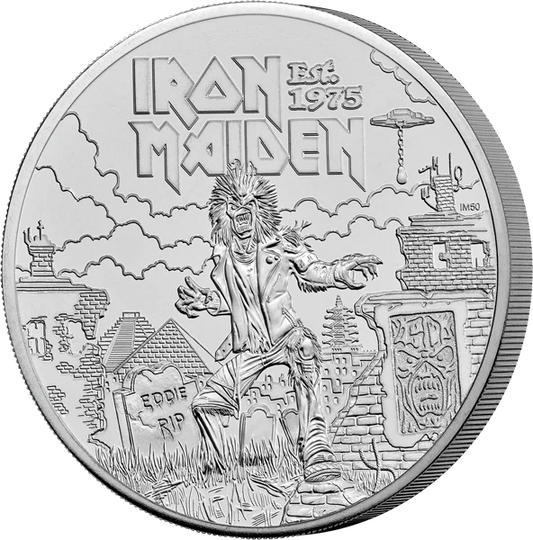 5 livres sterling Grande-Bretagne Iron Maiden 2025