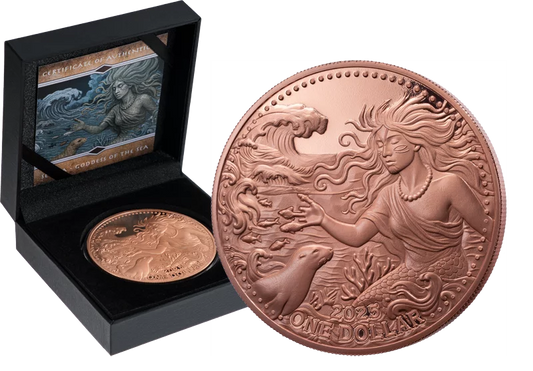 1 dollar américain Mesa Grande La déesse de la mer 2025