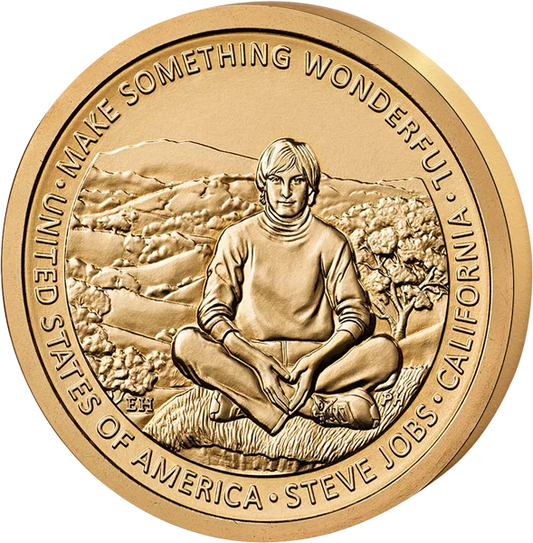 1 Dollar USA Innovation américaine - Californie Steve Jobs 2026