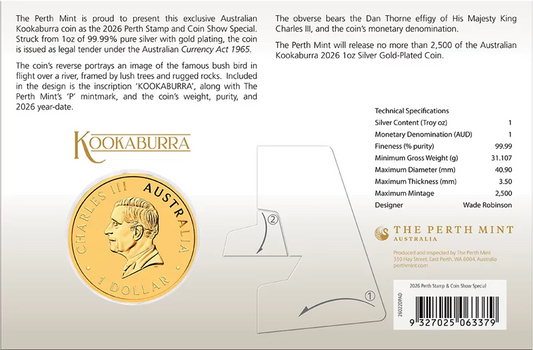 1 Dollar Australien Kookaburra 2026