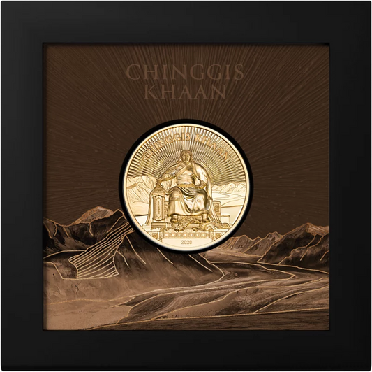 25,000 Togrog Mongolie Chinggis Khaan 2026