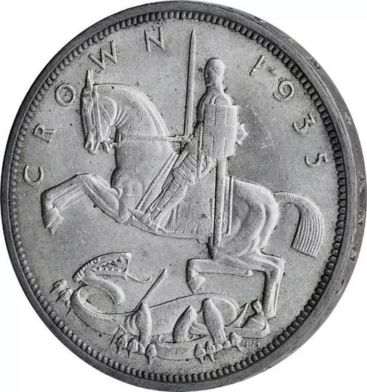 1 Couronne Grande-Bretagne Roi George V 1935
