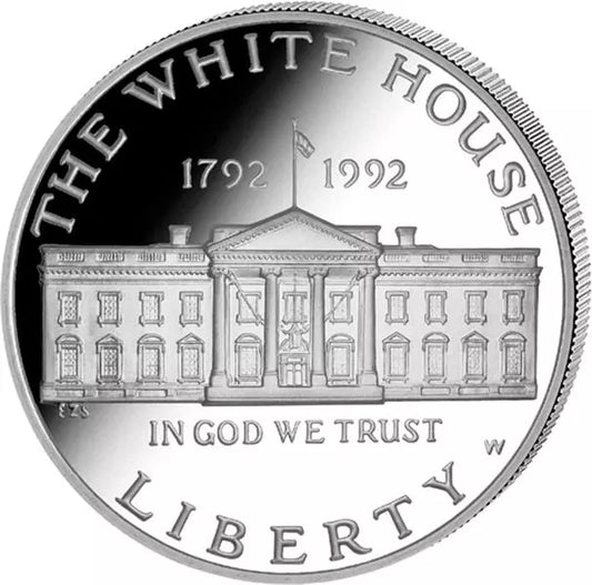 1 dollar américain pour 200 ans de la Maison Blanche 1992