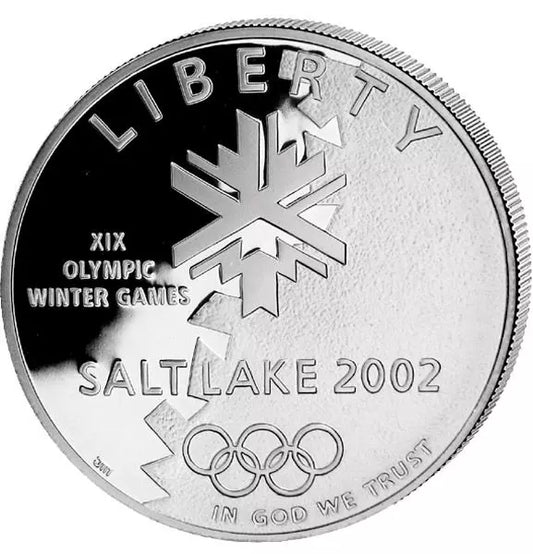 1 dollar américain Jeux olympiques de Salt Lake City 2002