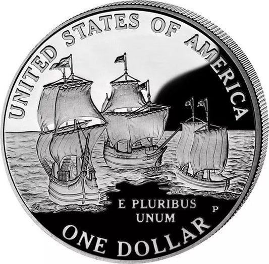 1 dollar américain pour les 400 ans de Jamestown (2007)