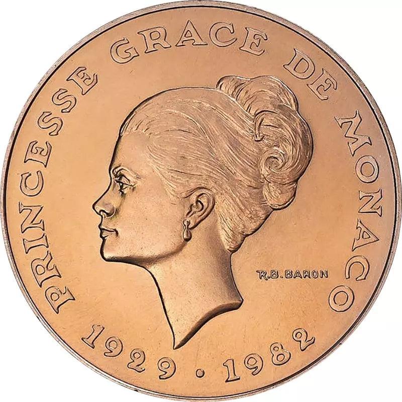 10 Francs Monaco Grace Kelly 1982