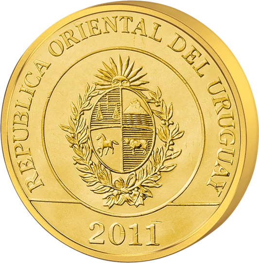 Coffret 1 - 10 Pesos Uruguay 2011-2019