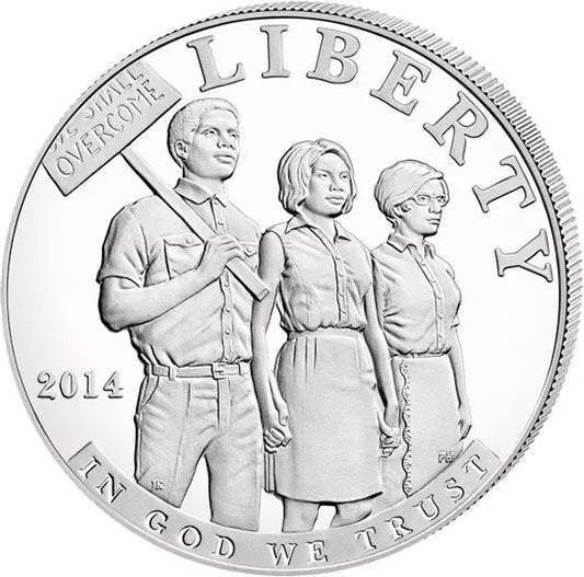 1 dollar américain pour 50 ans de droits civiques (2014)