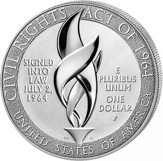 1 dollar américain pour 50 ans de droits civiques (2014)