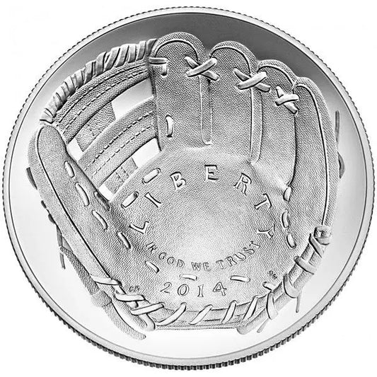 1 dollar américain Temple de la renommée du baseball 2014
