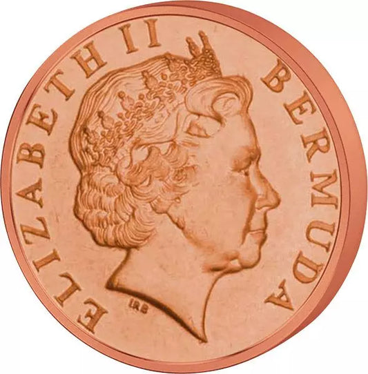 Pièces de monnaie en circulation de 1 cent à 1 dollar aux Bermudes, 1999-2009